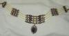 4 Str.choker sugelite locket